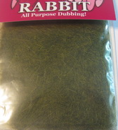 rabbit dubbing dk olive  (Wapsi, Metz)